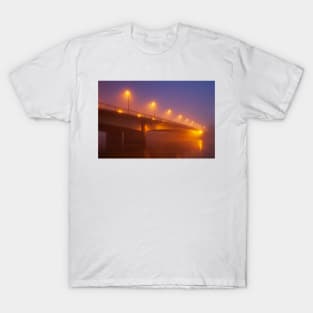 Bridge in the fog T-Shirt